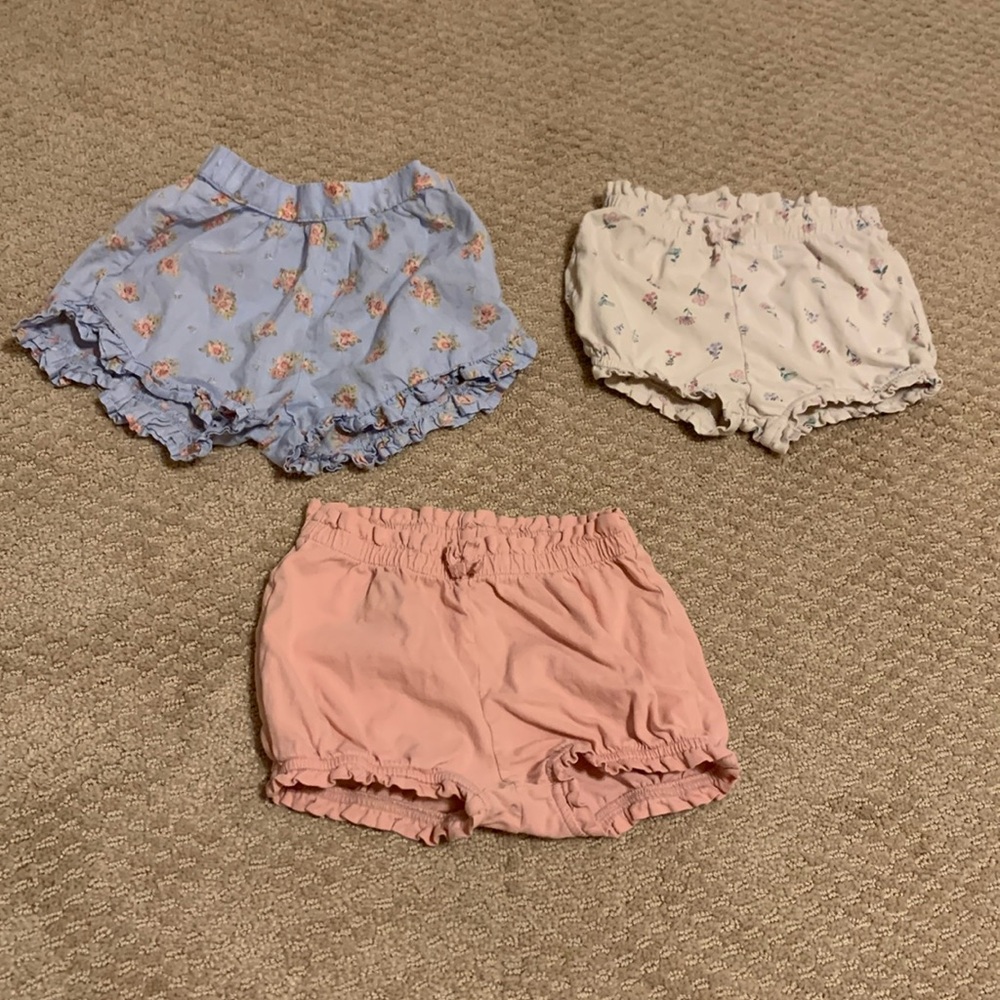 H&M Baby Girl Shorts Bundle
